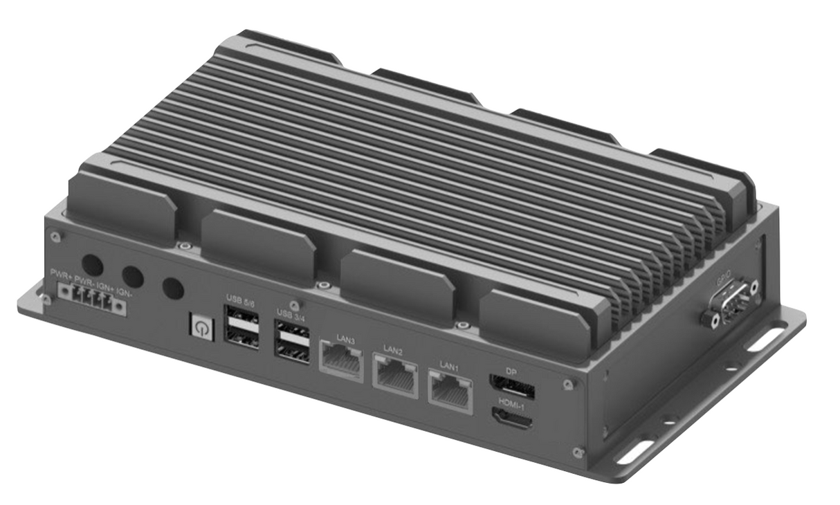RVP-P4, Ultra-Slim Wide Temperature Fanless Rugged Edge Computer
