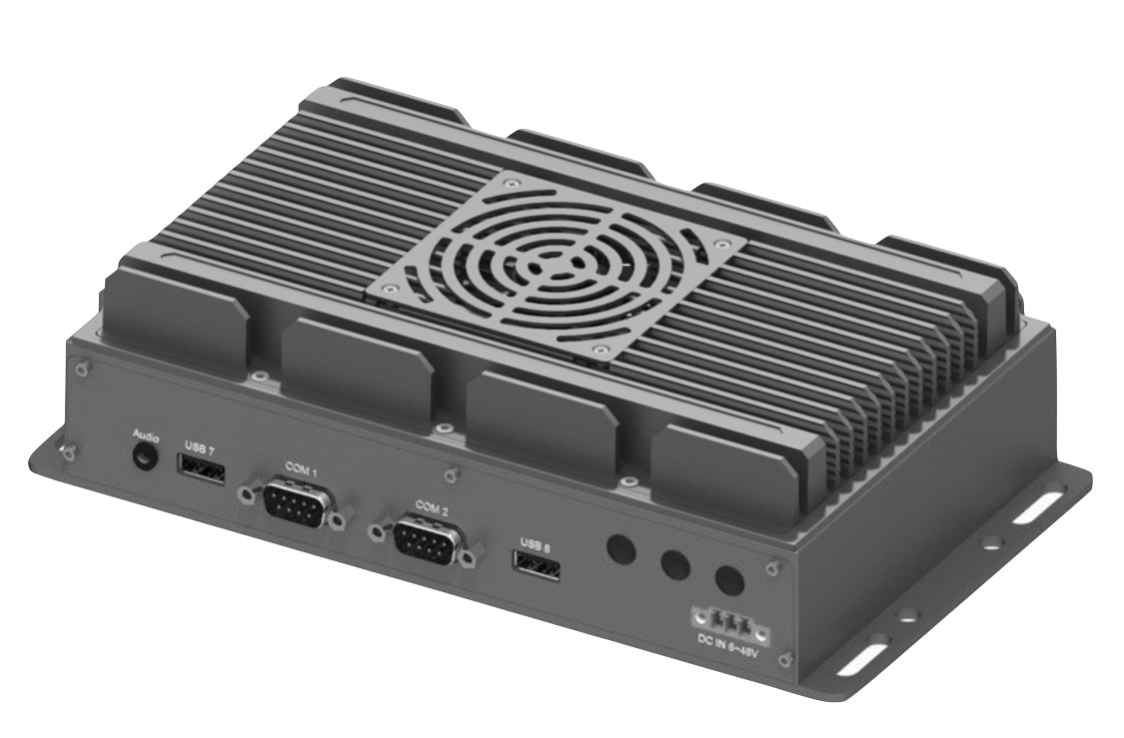 RVP-PX1F, Mini-Slim Wide Temperature M12 LAN Rugged Edge Computer
