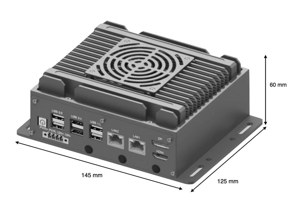 RVS-T1F, ENBIK Ultra-Mini Palm size Rugged Edge Computer