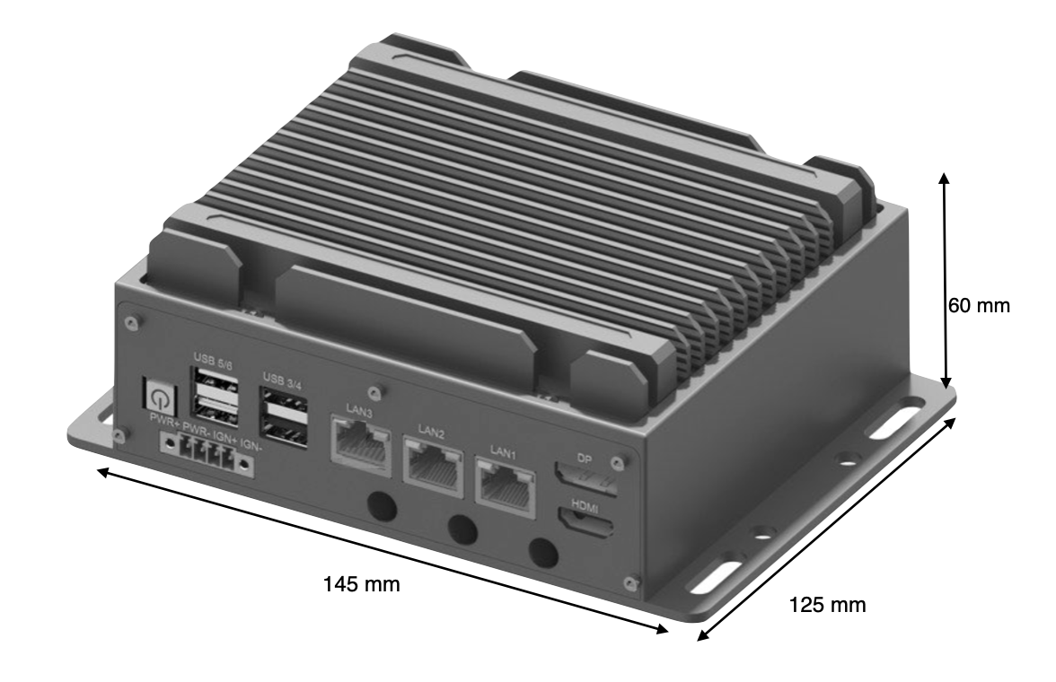 RVS-T2, ENBIK Ultra-Mini Palm size Rugged Edge Computer