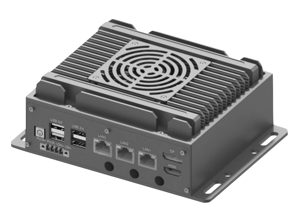 RugCon-RVS-T2F– Ultra Mini Rugged EDGE Computer mit Intel® 13th/12th Core™ CPU