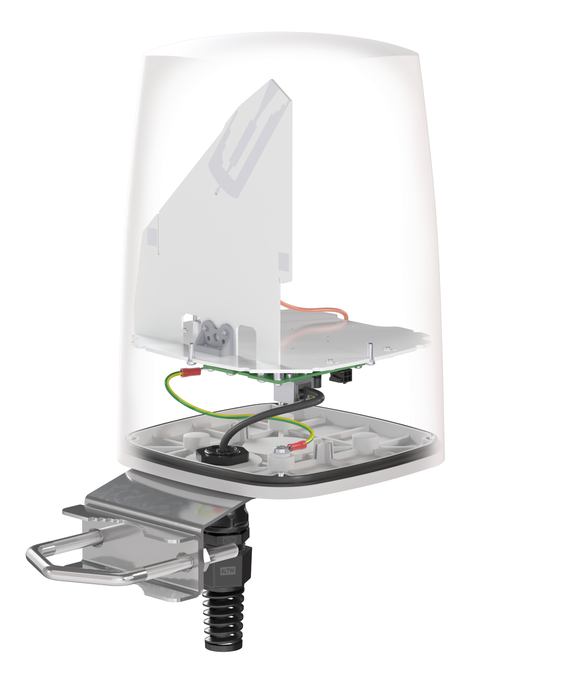 QUSPOT A140S Omnidirektional Antenne, für TRB140, IP68, 5G, LTE