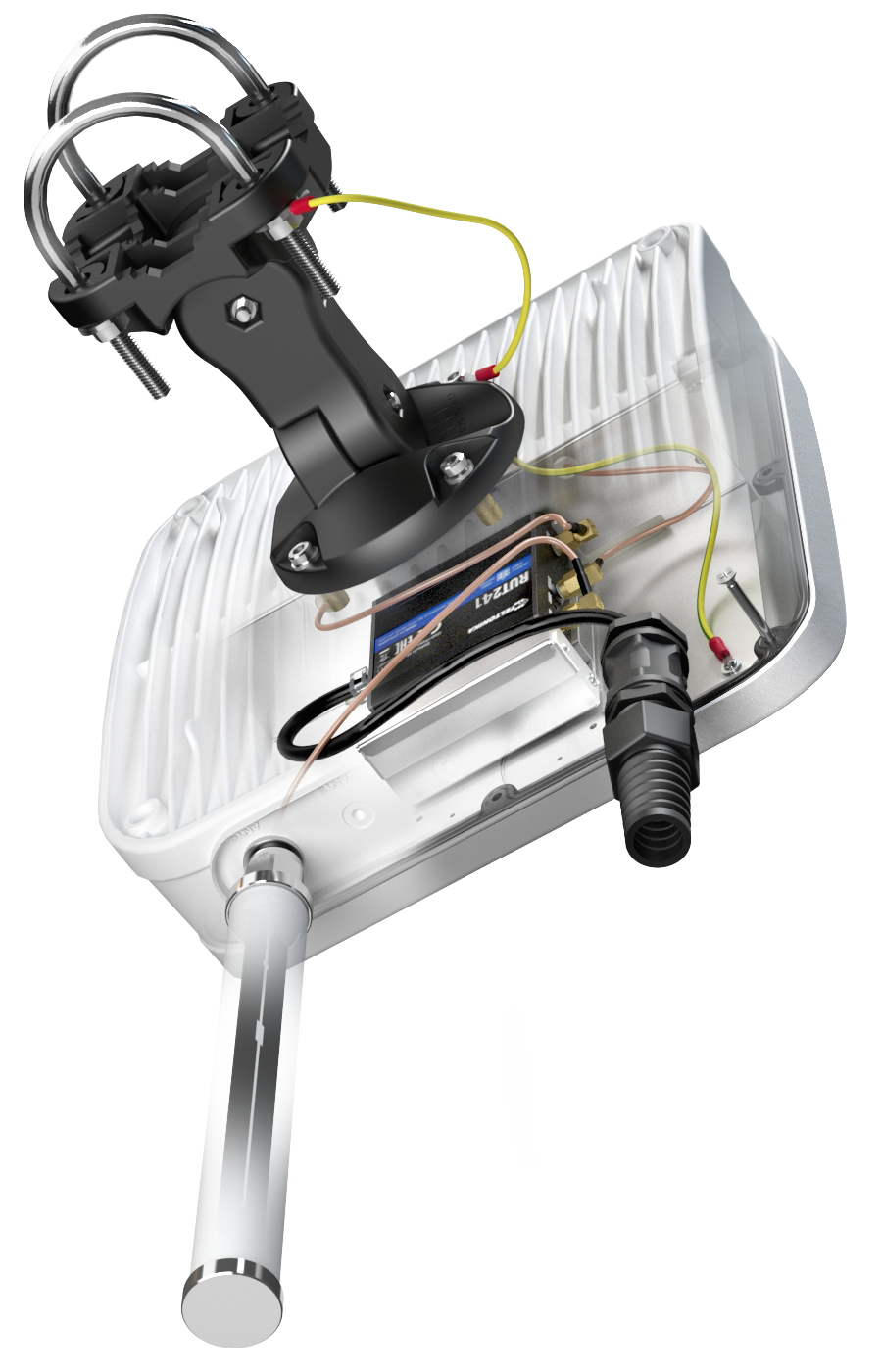 QUMAX A240M Direktional Antenne, für RUT2xx, IP67, LTE, WLAN