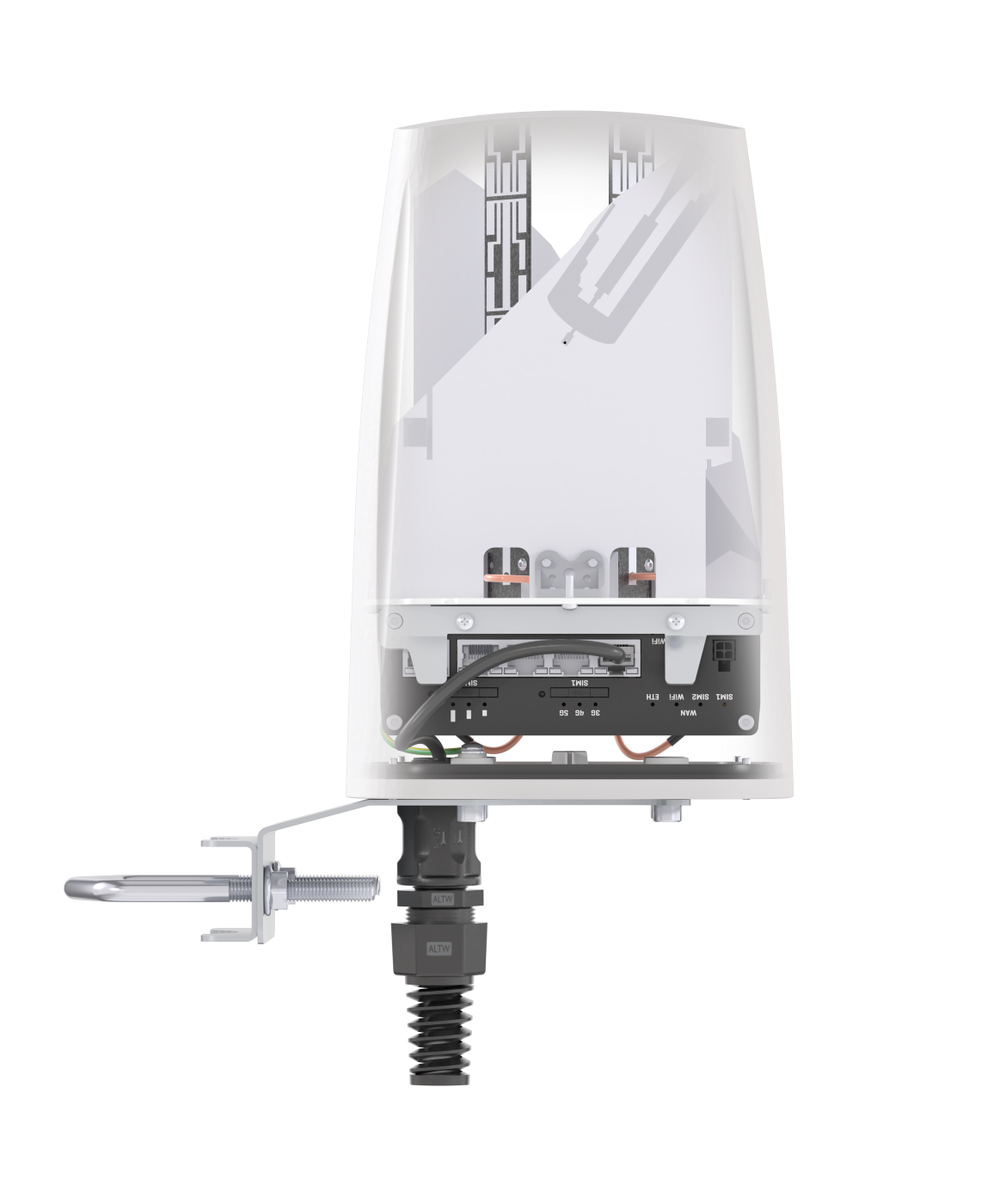 QUSPOT AC41S Omnidirektional Antenne, für RUTC41, IP68, 5G, WLAN