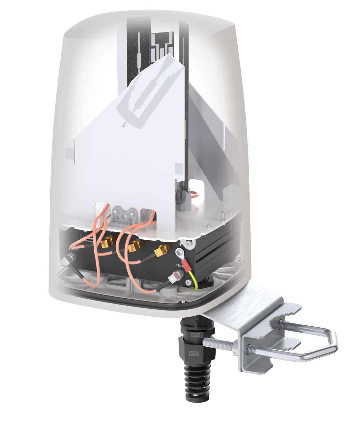 QUSPOT AC41S Omnidirektional Antenne, für RUTC41, IP68, 5G, WLAN