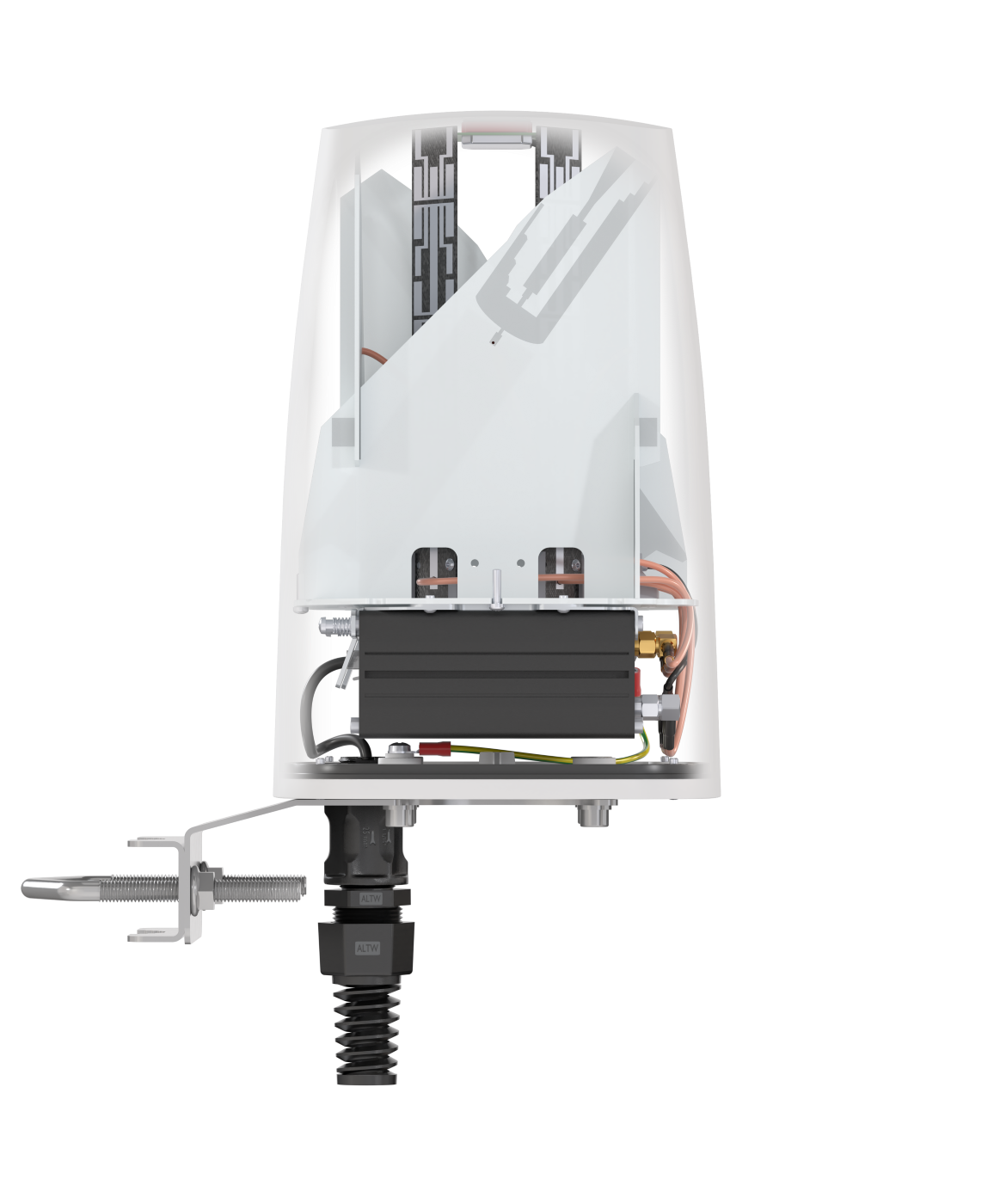 QUSPOT AC50S Omnidirektional Antenne, für RUTC50/RUTC42/RUTC40, IP68, 5G, WLAN, GPS