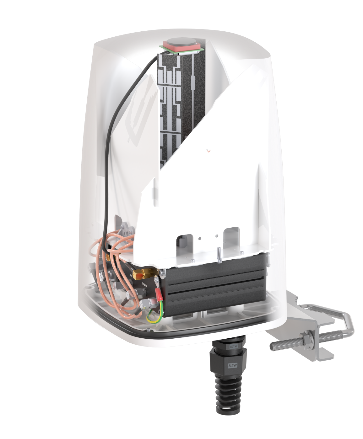 QUSPOT AM50S Omnidirektional Antenne, für RUTM50, IP68, 5G, WLAN