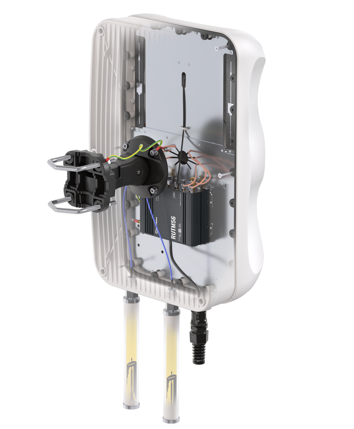 QUMAX AM56M Direktional Antenne, für RUTM56, IP68, 5G, LTE, WLAN