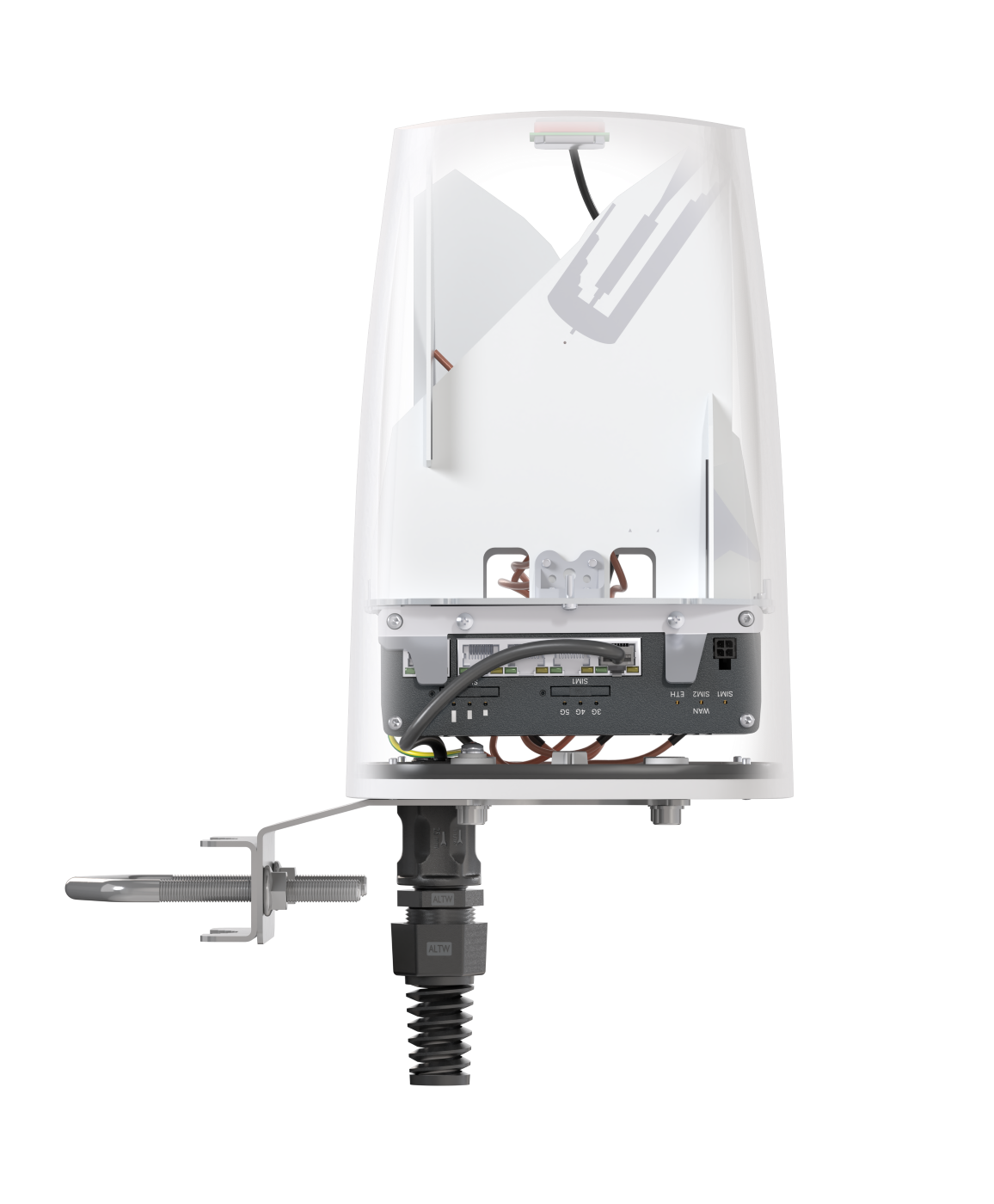 QUSPOT AM59S Omnidirektional Antenne, für RUTM59, IP68, 5G