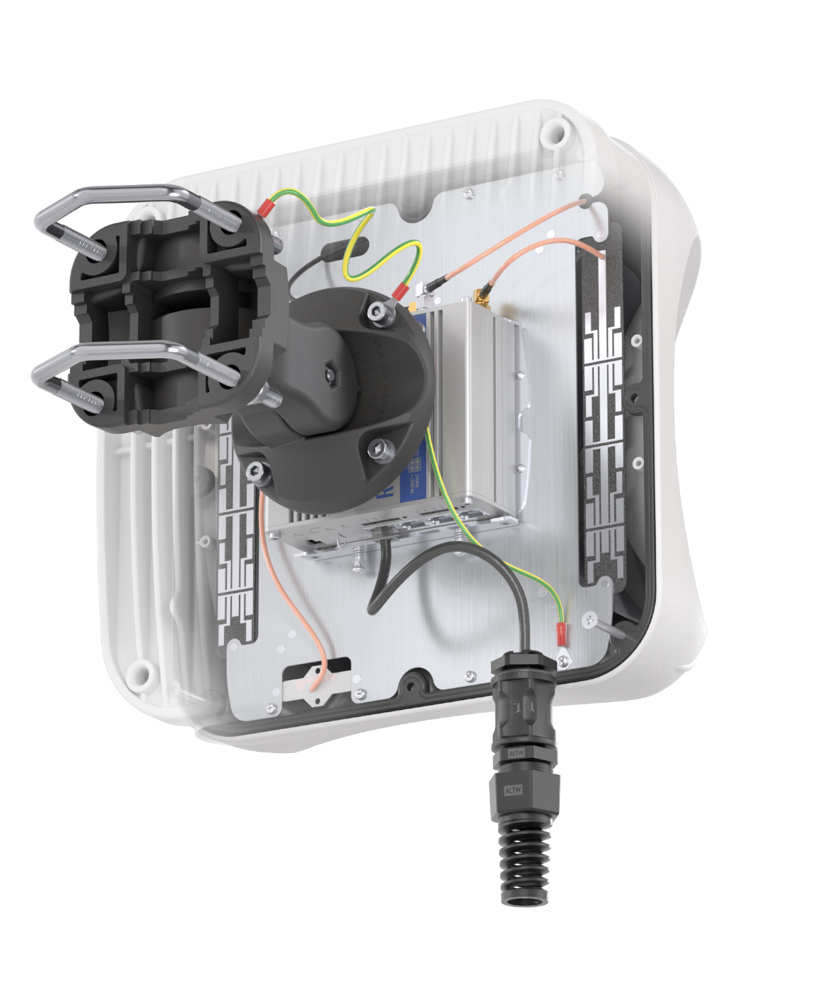 QUMAX AX11MUS Direktional Antenne, für RUTX11, IP68, 5G, LTE, WLAN, GPS, Bluetooth