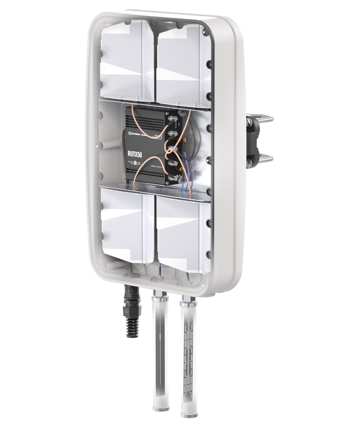 QUMAX Omni AX50MO Omnidirektional Antenne, für RUTX50, IP67, 5G, LTE, WLAN