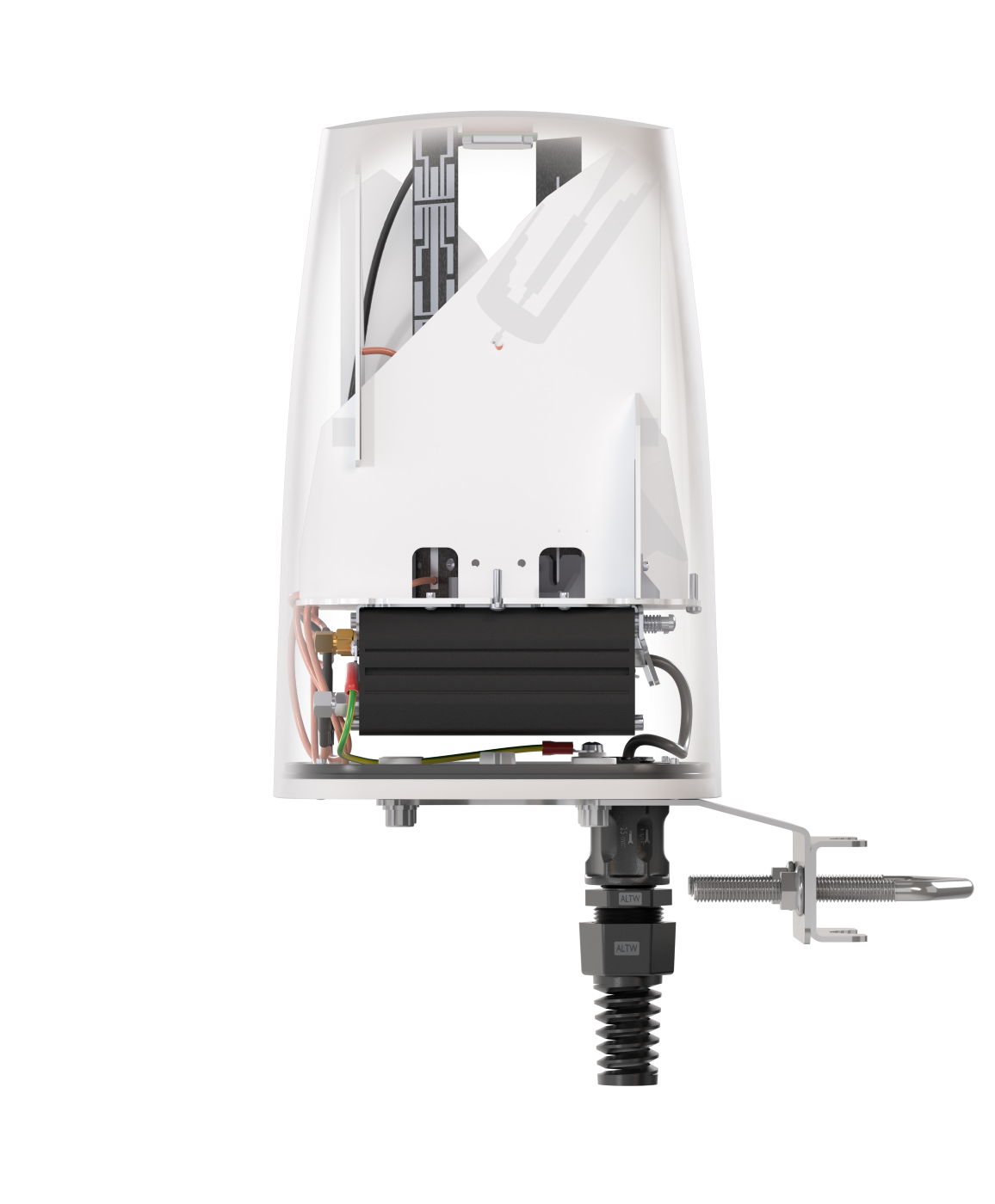 QUSPOT AX50S Omnidirektional Antenne, für RUTX50, IP68, 5G, WLAN, GPS