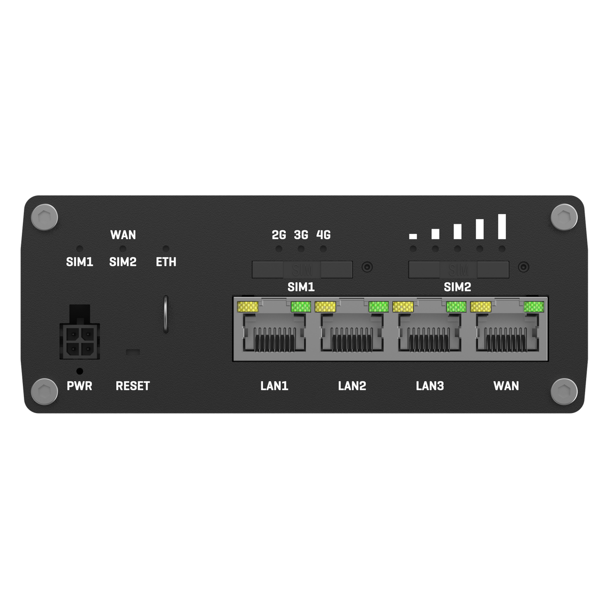 RUTM09 Industrial 4G/LTE Router mit 4x GbE & GNSS