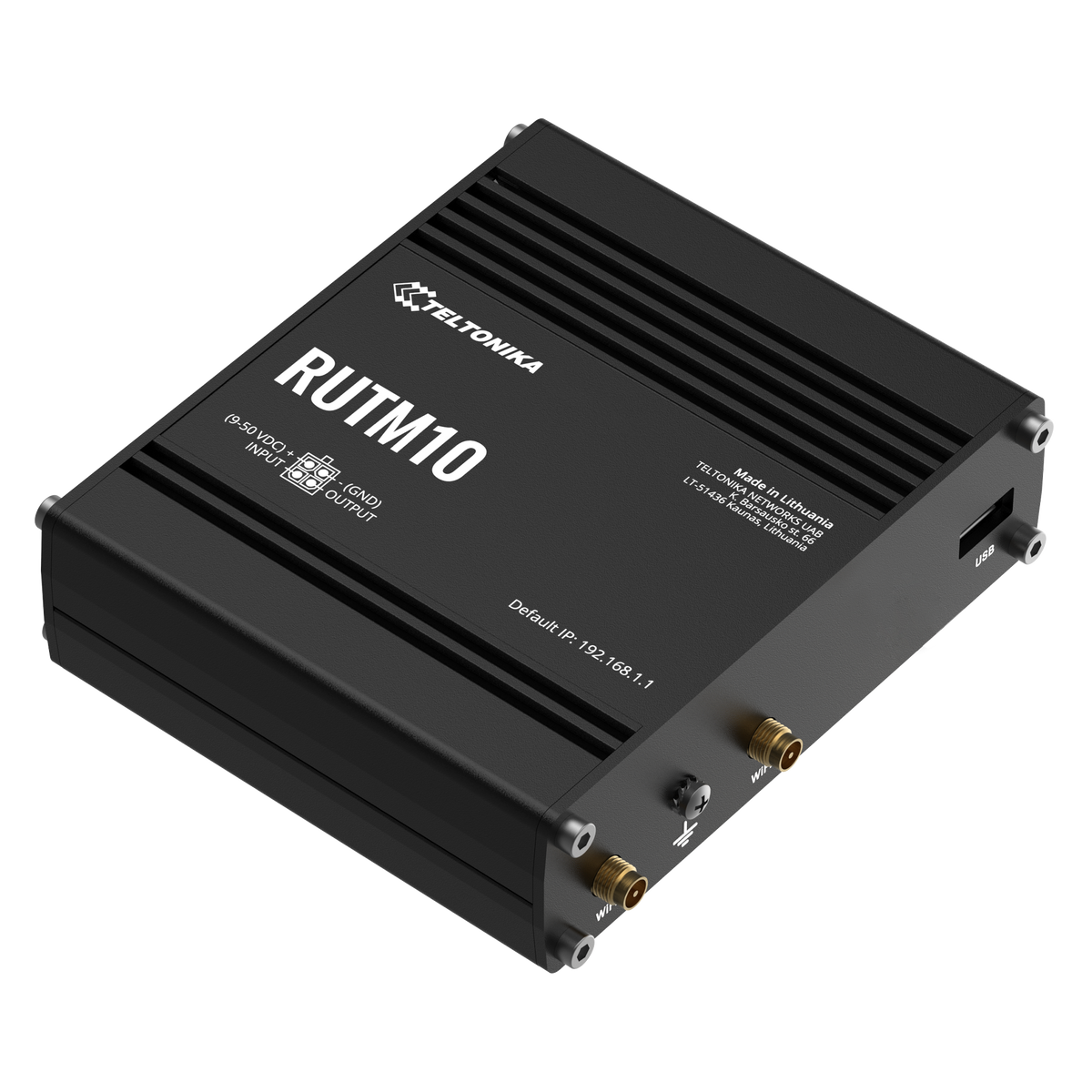 RUTM10 Industrial IoT Router mit 4x GbE & WLAN
