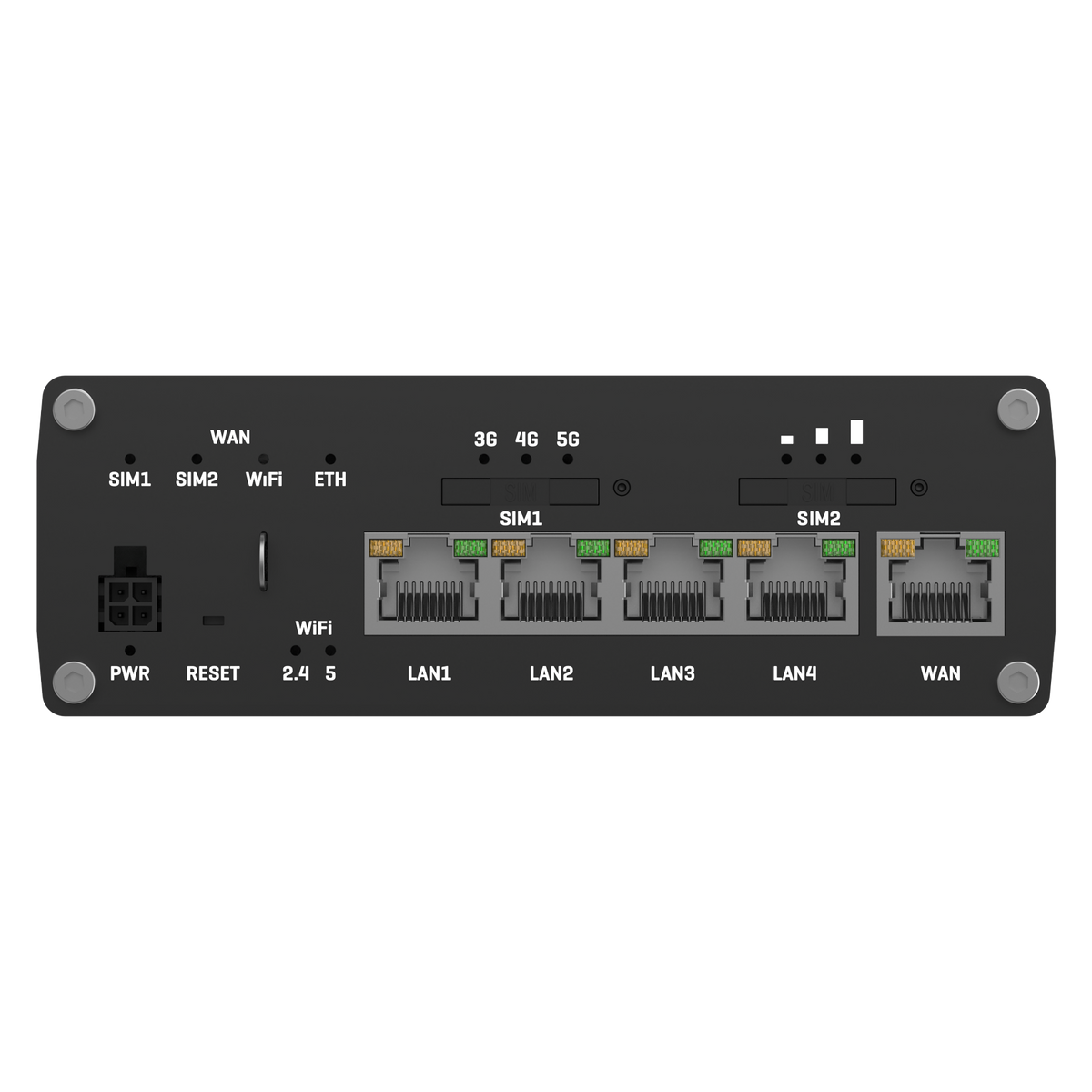RUTM51 Industrial 5G Router mit 5x GbE, WLAN