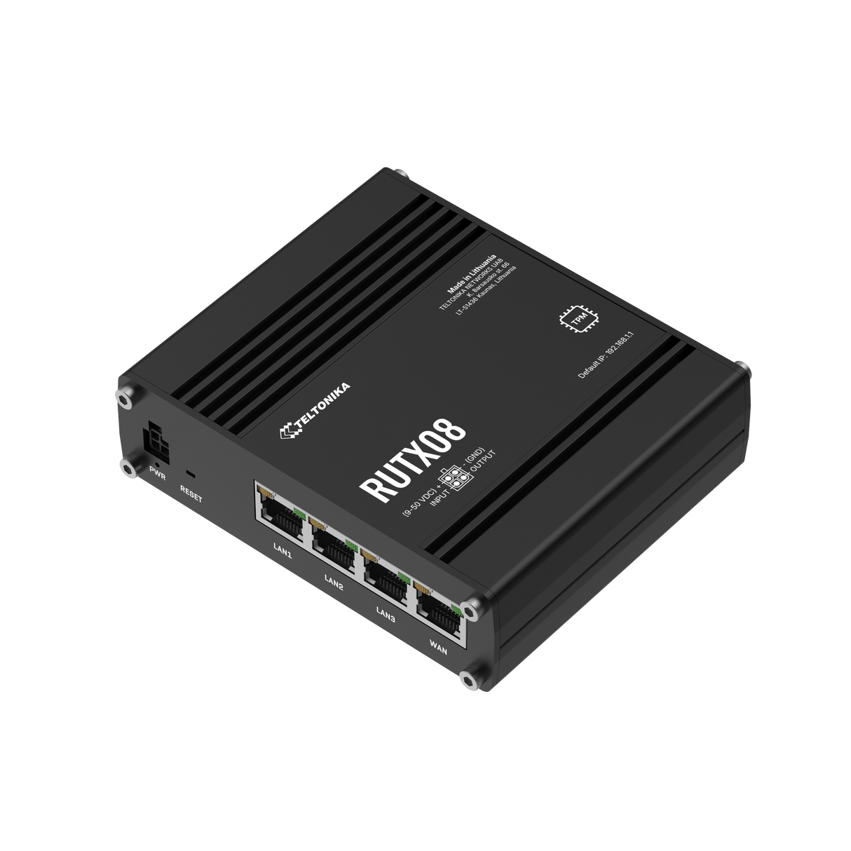 RUTX08 Industrial IoT Router mit 4x GbE und VPN