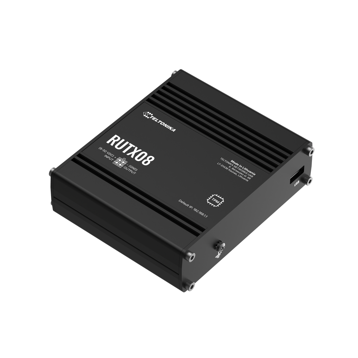 RUTX08 Industrial IoT Router mit 4x GbE und VPN