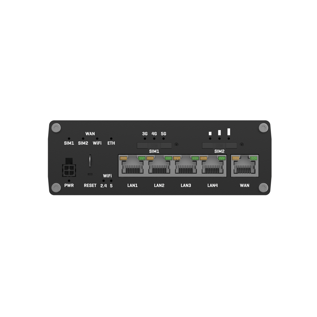 RUTX50 Industrial 5G Router with 5x GbE, WiFi
