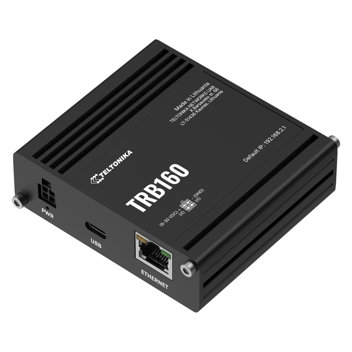 TRB160 Industrial 4G/LTE Cat 6 Gateway mit 1x GbE und USB-C