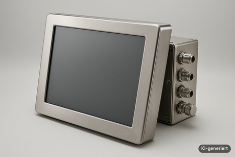 Schutzklassen IP65 und IP67 beim Industrie-PC – wann welche? (KI-generiertes Symbolbild)