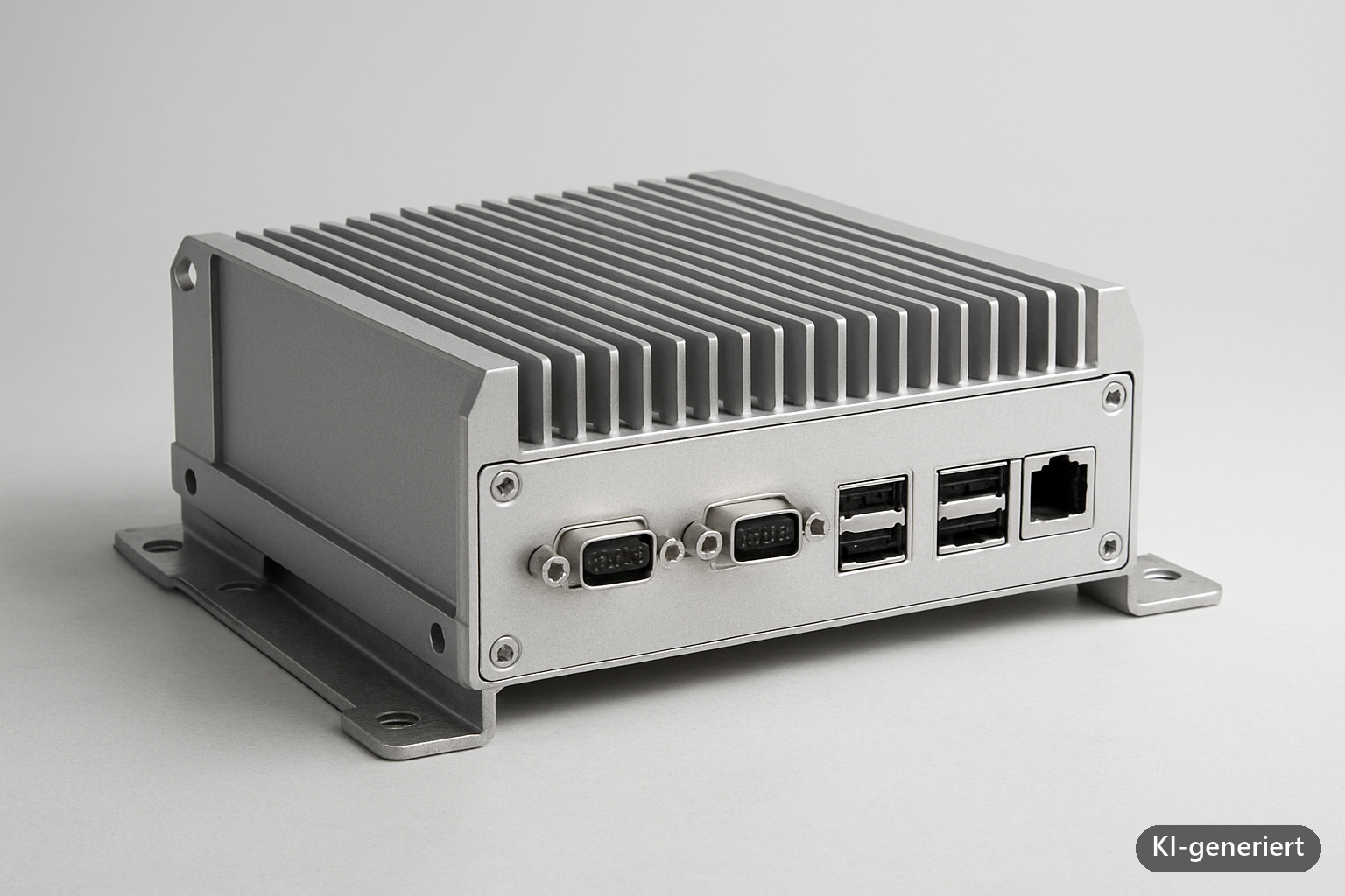 Edge Computer – Aufbau, Vorteile & Einsatz in der Industrie (KI-generiertes Symbolbild)