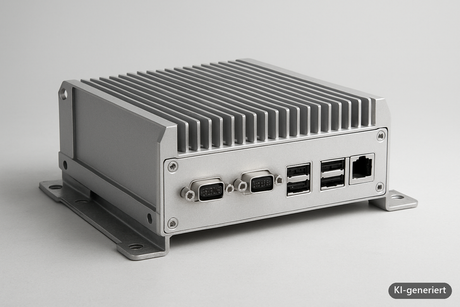 Edge Computer – Aufbau, Vorteile & Einsatz in der Industrie (KI-generiertes Symbolbild)