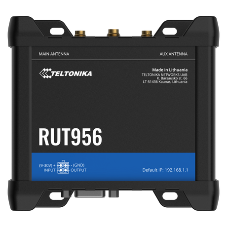 Teltonika RUT956 als Industrie-Gateway konfigurieren
