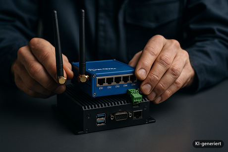 MQTT mit Teltonika-Router konfigurieren – Anleitung (KI-generiertes Symbolbild)
