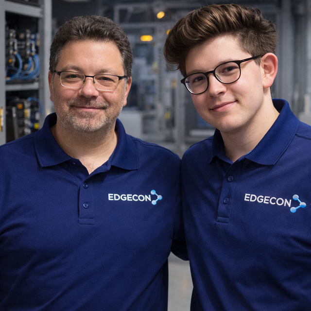 Das Team der EDGECON GmbH in Deggendorf