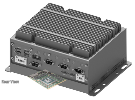 ENBIK MXM GPU Edge AI Computer RV2-X2M-NVIDIA RTX4070/RTX4060/RTX4050/MX550