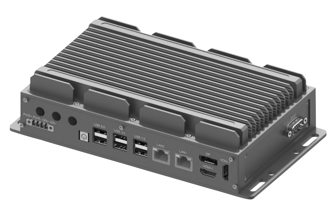 RVP-P2, Ultra-Slim Wide Temperature Fanless Rugged Edge Computer