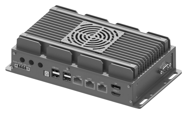 RVP-P4F, Mini-Slim 3×2.5GbE Wide Temperature Rugged Edge Computer