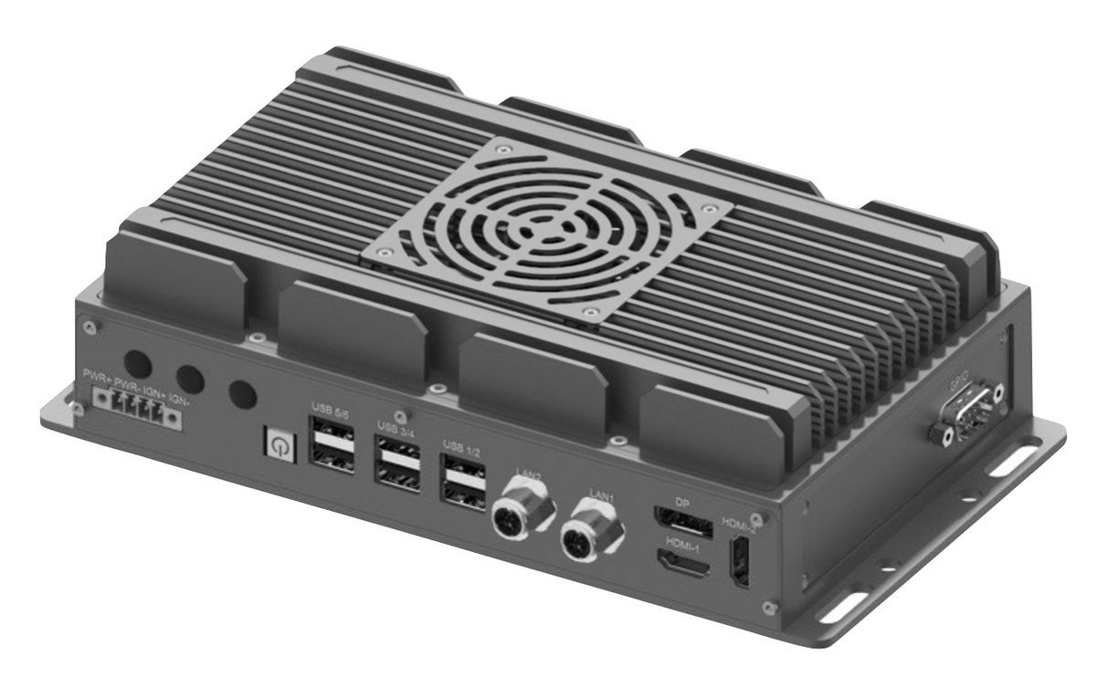 RVP-PX2F, Mini-Slim M12 LAN Wide Temperature Rugged Edge Computer
