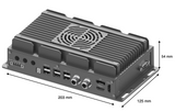 RVP-PX2F, Mini-Slim M12 LAN Wide Temperature Rugged Edge Computer