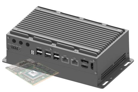 RVP-T1M, Mini-Slim Wide Temperature MXM GPU Edge AI computer