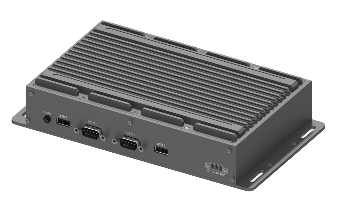 RVP-T1, Ultra-Slim Wide Temperature Fanless Rugged Edge Computer