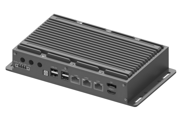 RVP-T2, Ultra-Slim 3x 2.5GbE Rugged Wide Temperature Fanless Edge Computer