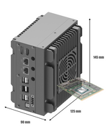 RVS-D1F, ENBIK Palm-sized Wide Temperature MXM GPU Edge AI Computer