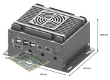 RVS-T1FM , ENBIK Ultra-Mini Palm size MXM GPU Edge AI Computer
