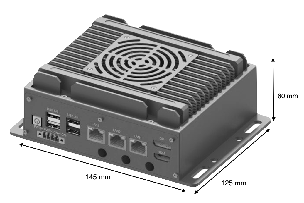 RVS-T2F, ENBIK Ultra-Mini Palm size Rugged Edge Computer