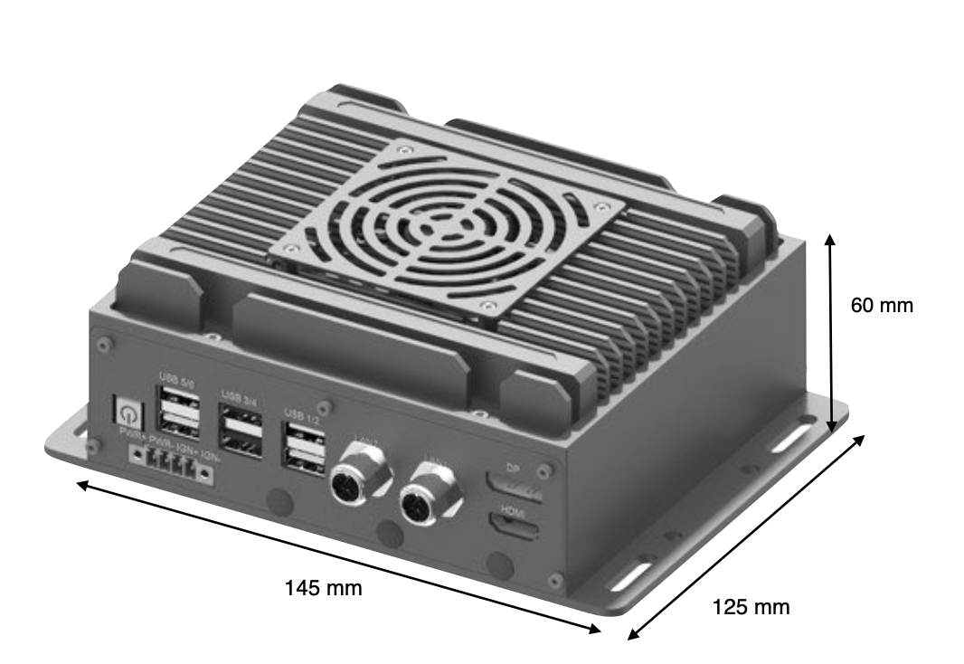 RVS-X1F, ENBIK Ultra-Mini Palm size Rugged Edge Computer