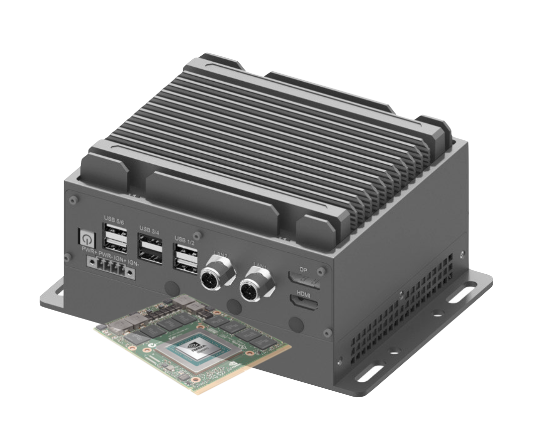 RVS-X1M, ENBIK Ultra-Mini Palm size MXM GPU Edge AI Computer