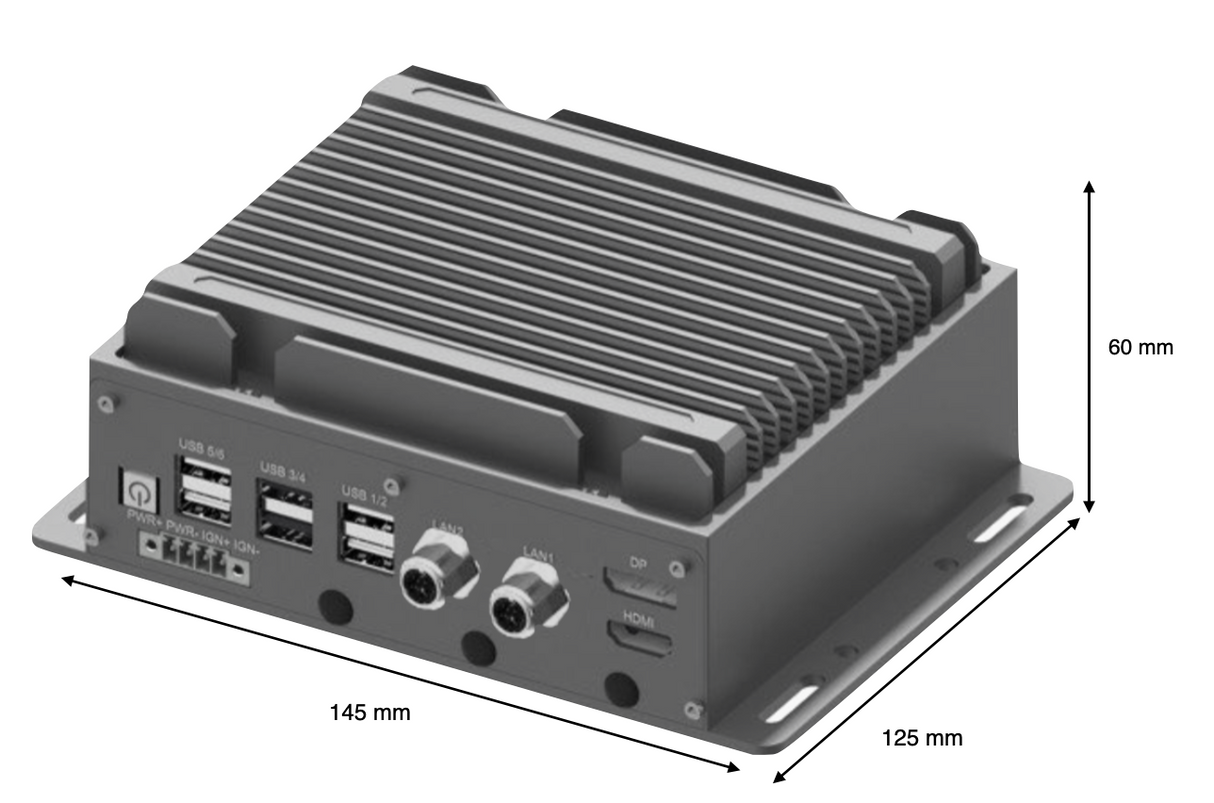 RVS-X1 , ENBIK Ultra-Mini Palm size Rugged Edge Computer