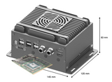 RugCon-RVS-X1FM– Ultra Mini Rugged EDGE Computer mit Intel® 13th/12th  Core™ CPU