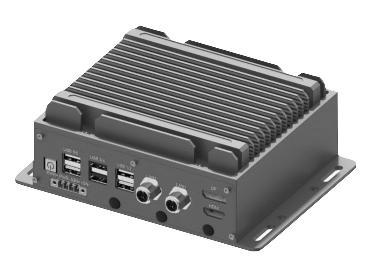 Cpu Case Rugged RugCon-RVS-X1– Ultra Mini Rugged EDGE Computer mit Intel® 13th/12th Co ...