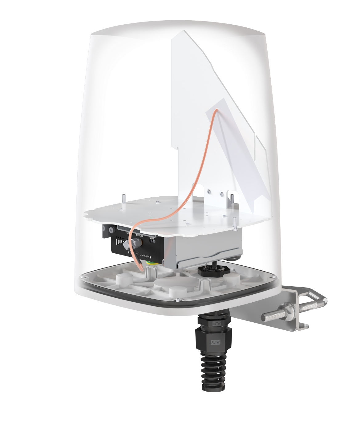 QUSPOT A140S-A Omnidirektional Antenne, für TRB140, IP68, 5G, LTE