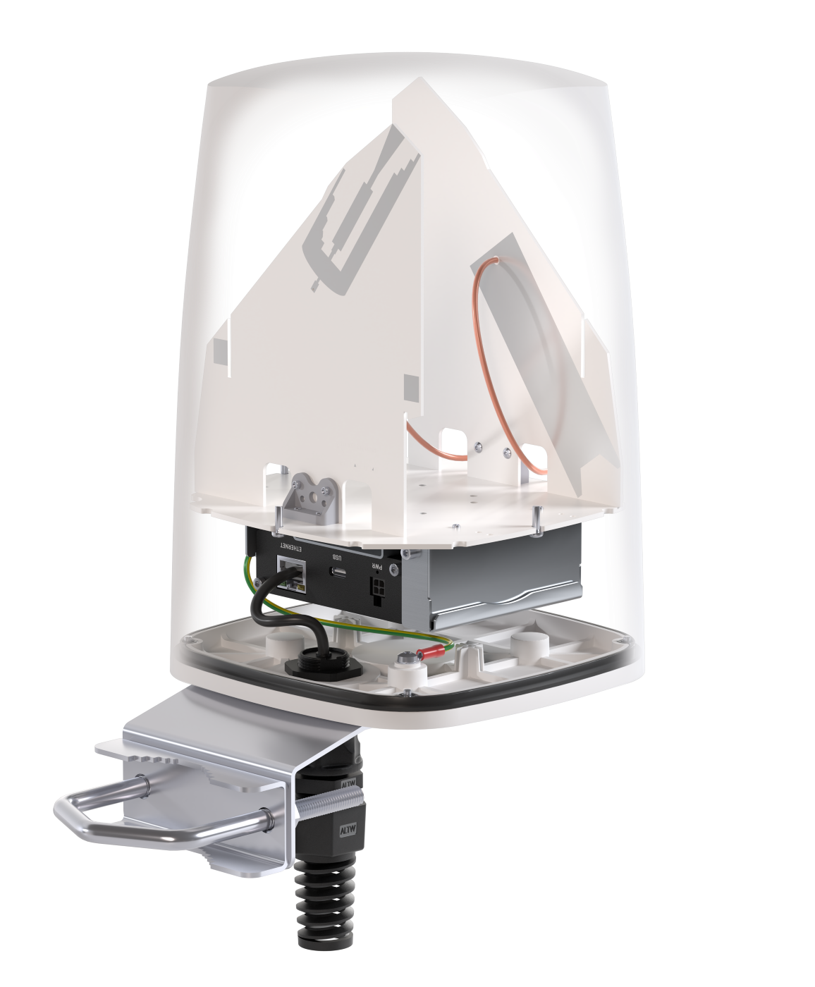 QUSPOT A160S Omnidirektional Antenne, für TRB160, IP68, 5G, LTE