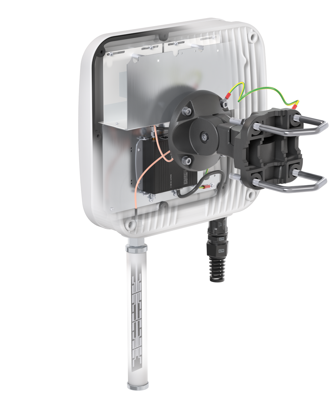 QUMAX A206M Direktional Antenne, für RUT202/RUT206/RUT276, IP67, LTE, WLAN