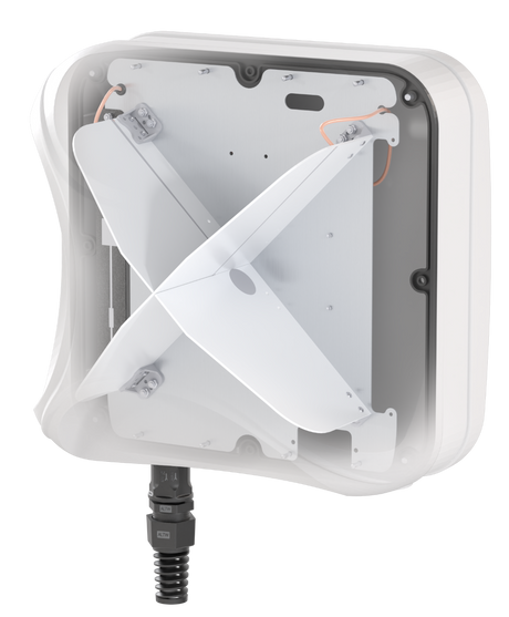 QUMAX A240MUS Direktional Antenne, für RUT2xx, IP68, 5G, LTE, WLAN