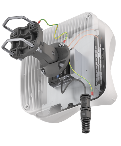 QUMAX A240MUS Direktional Antenne, für RUT2xx, IP68, 5G, LTE, WLAN